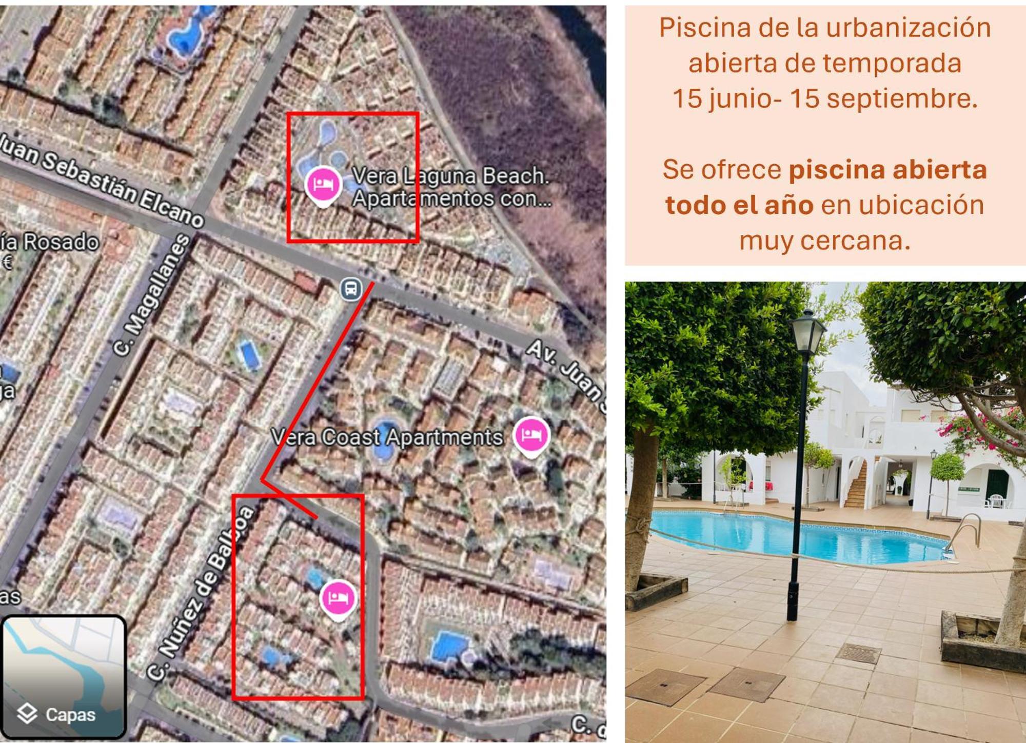 Apartamento En Vera Playa Laguna Beach Exterior photo